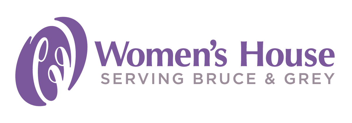 Womens House Serving Bruce and Grey B&W Logo